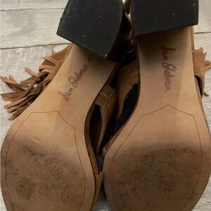 Sam Edelman fringe suede shoes
